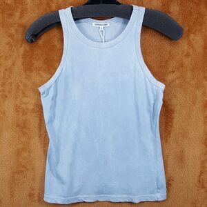 COTTON CITIZEN Top Womens XS Blue Pullover Standard Tank Vintage Crystalline